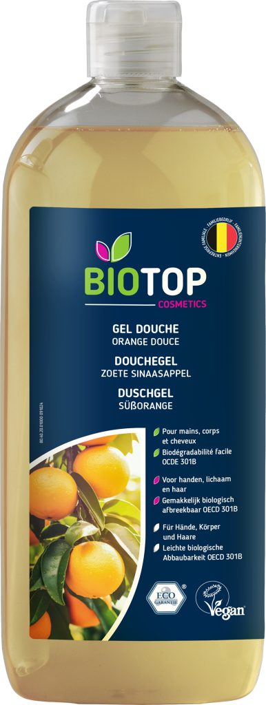 Gel douche – Orange douce 1L