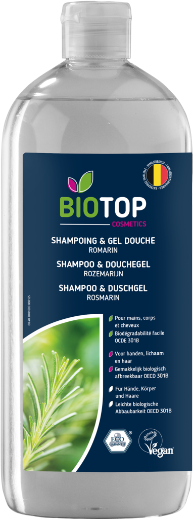 Shampoing & Gel douche – Romarin 1L